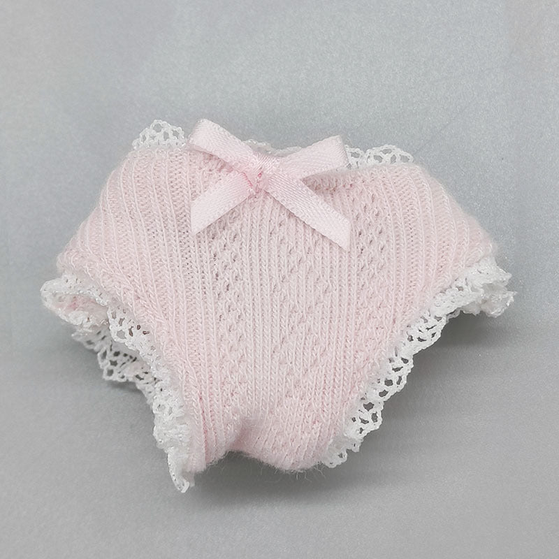 Wholesale 10pcs/pack Doll Dress Base Underwear Socks 11. 5 Inch 6 Minute Triangle Cotton Body-Fit